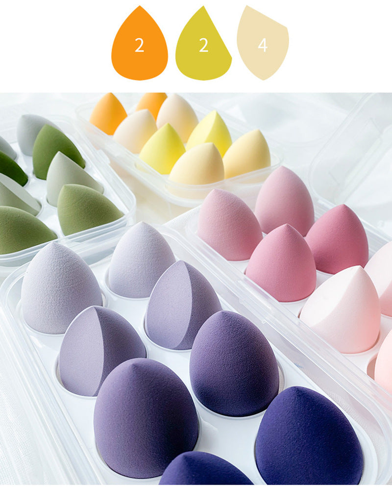 Latex free Beauty Blender set (8pcs/ box)