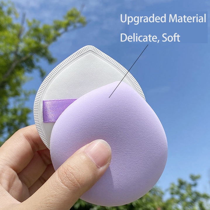 Promotion Clearance! Puff Air Cushion Puff Cotton Candy Puff Thickened Set Makeup No Powder Both Dry And Wet Ribbon Leather Clip