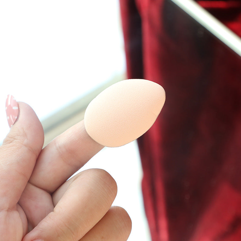 Mini Powder Puff Finger Size Air Cushion Puff Makeup Foundation Blending Powder Puff Cosmetic Tool for Loose Powder Face Powder Mineral Powder
