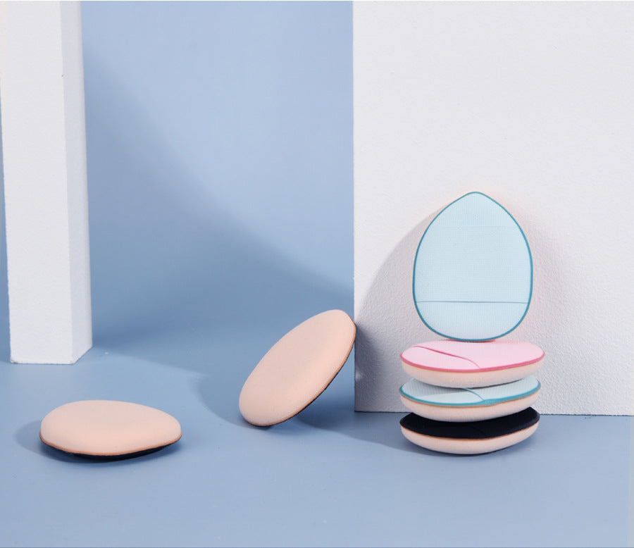 Mini Powder Puff Finger Size Air Cushion Puff Makeup Foundation Blending Powder Puff Cosmetic Tool for Loose Powder Face Powder Mineral Powder
