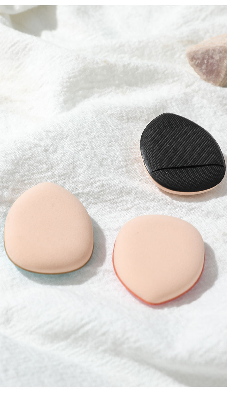 Mini Powder Puff Finger Size Air Cushion Puff Makeup Foundation Blending Powder Puff Cosmetic Tool for Loose Powder Face Powder Mineral Powder