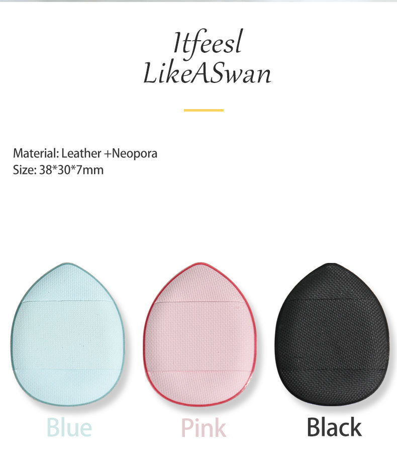 Mini Powder Puff Finger Size Air Cushion Puff Makeup Foundation Blending Powder Puff Cosmetic Tool for Loose Powder Face Powder Mineral Powder