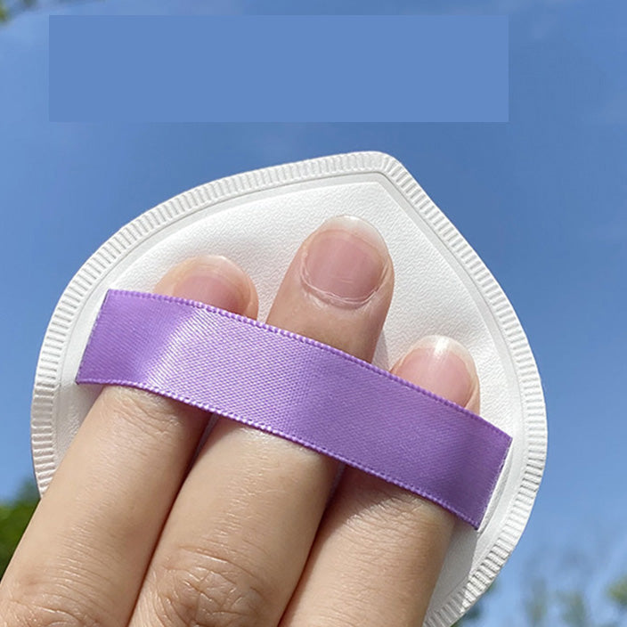 Promotion Clearance! Puff Air Cushion Puff Cotton Candy Puff Thickened Set Makeup No Powder Both Dry And Wet Ribbon Leather Clip