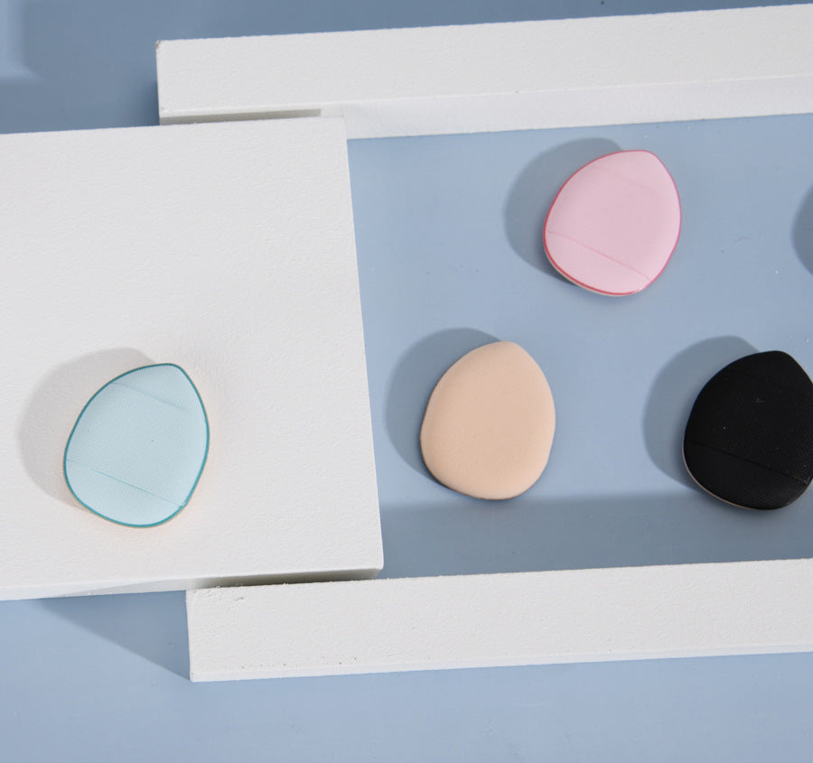 Mini Powder Puff Finger Size Air Cushion Puff Makeup Foundation Blending Powder Puff Cosmetic Tool for Loose Powder Face Powder Mineral Powder