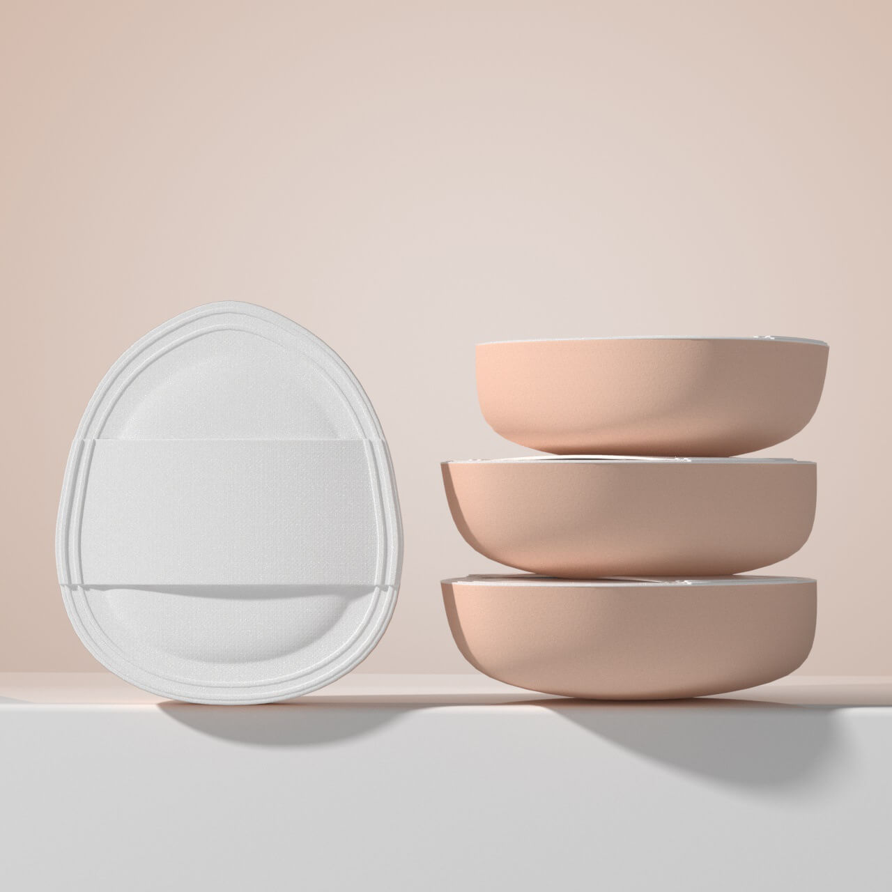 Mini thicked air chshion powder puffs