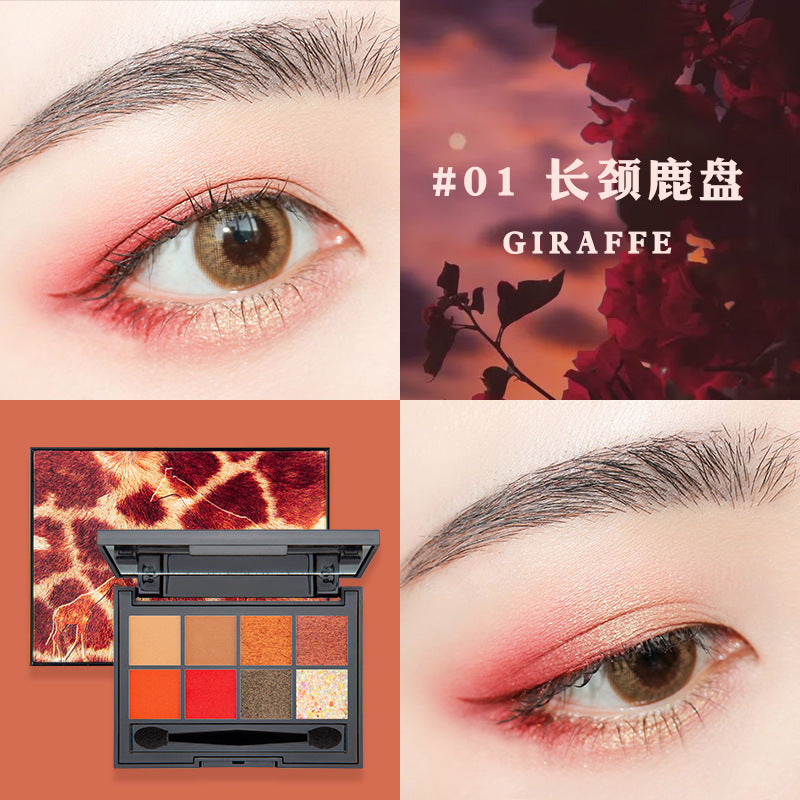 8 Colors Best Selling Black Eyeshadow Palette Eye shadow