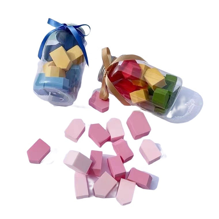 Powder puff sets(12pcs packed in a box)