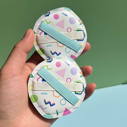 Thickened 4mm Rubycell Air cushion powder puff with printing in box packing