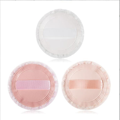 2.28 Inchesleather Powder Puff- 4pcs a bag