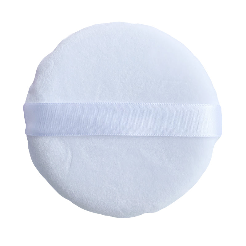 Powder Puffs - Extra Large Jumbo 5.12” - 100% Pure Cotton Soft Fluffy Washable Puff For Makeup Face Body Loose Powder Foundation