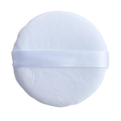 Powder Puffs - Extra Large Jumbo 5.12” - 100% Pure Cotton Soft Fluffy Washable Puff For Makeup Face Body Loose Powder Foundation