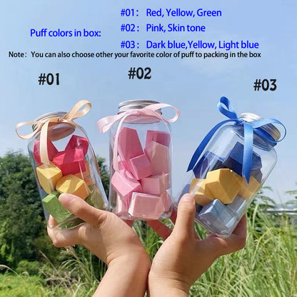 Powder puff sets(12pcs packed in a box)
