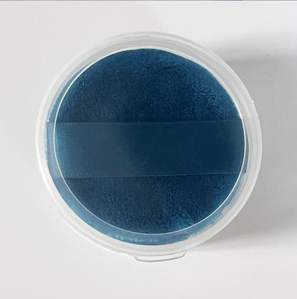2.15"&2.95"Blue Long fluffy cotton powder puff