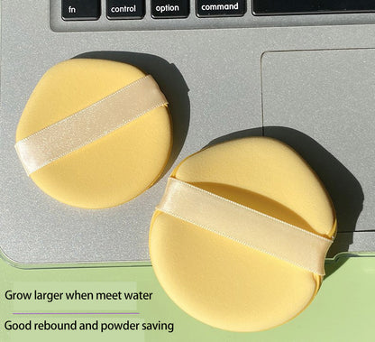 XL size Air Cushion Makeup Puffs for Foundation  | Latex-Free Blending Sponge for Liquid, Cream, Foundation and Powder | Teardrop Powder Puff