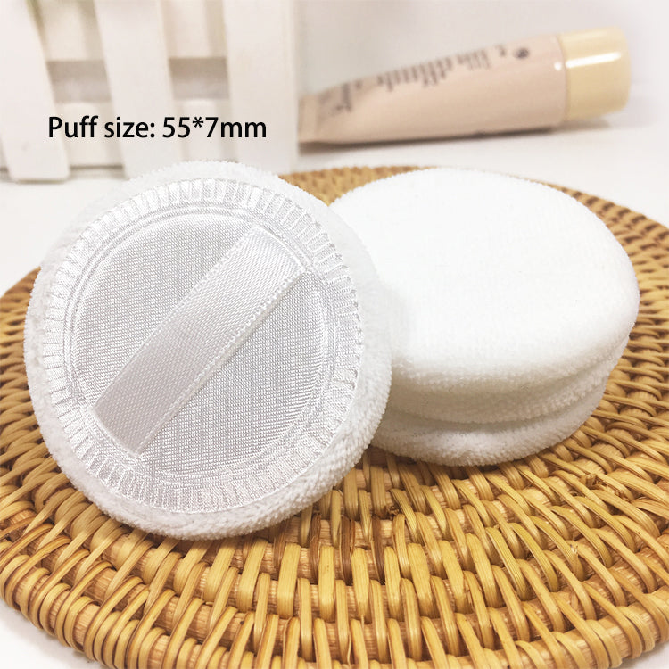 2.16-inch Pure Cotton Powder Puff -4pcs a bag