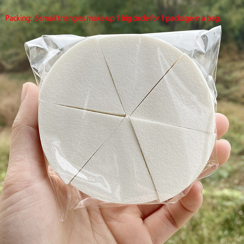 Latex Powder puff/makeup sponge / Customized triangle powder puff