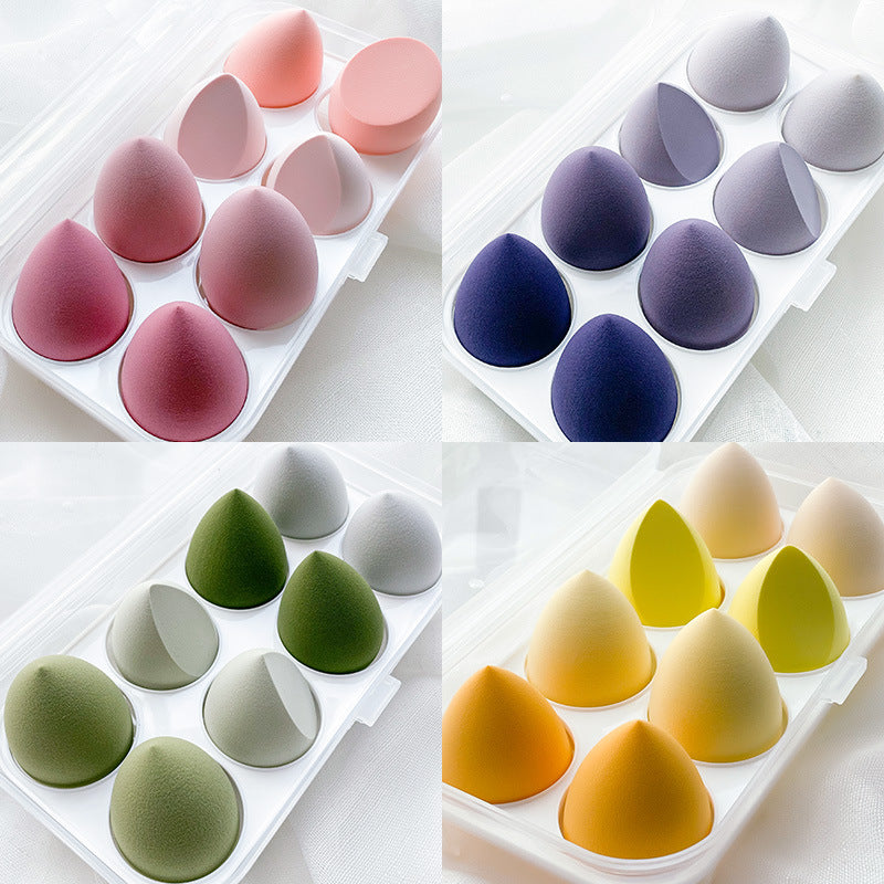 Latex free Beauty Blender set (8pcs/ box)