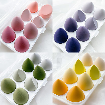 Latex free Beauty Blender set (8pcs/ box)