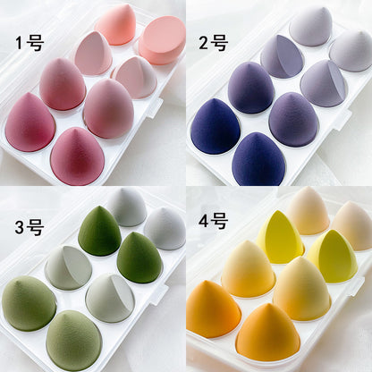 Latex free Beauty Blender set (8pcs/ box)