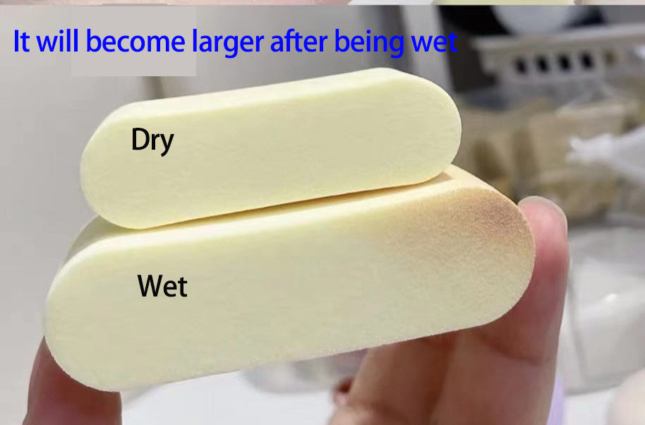 Non-latex makeup sponge powder puff (3 pcs/bag)