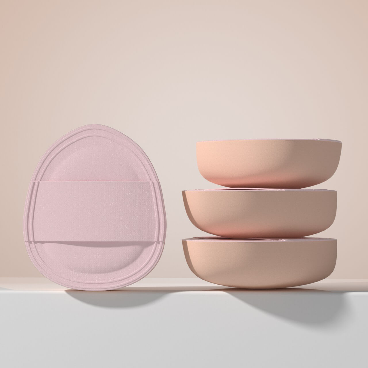 Mini thicked air chshion powder puffs