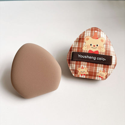 Cute printing Candy thicked air cushion powder puffs