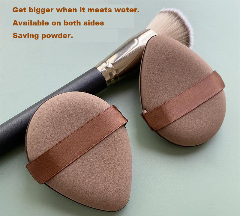 Water-drop shape air cushion powder puff-2pcs/box