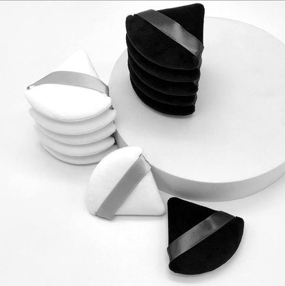Triangle cosmetic cotton Powder Puffs-6pcs/box