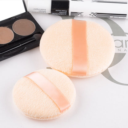 3.15 inches skin tone Powder Puff -2pcs/bag
