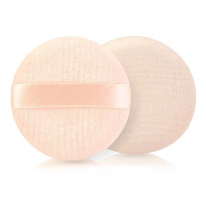 3.15 inches skin tone Powder Puff -2pcs/bag