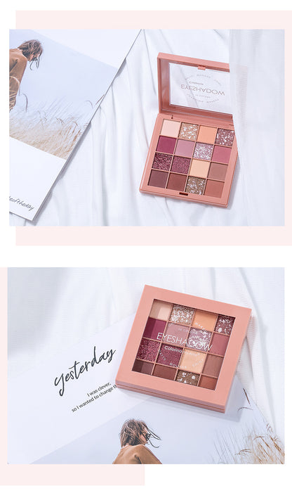 16 Colors Best Selling Black Eyeshadow Palette