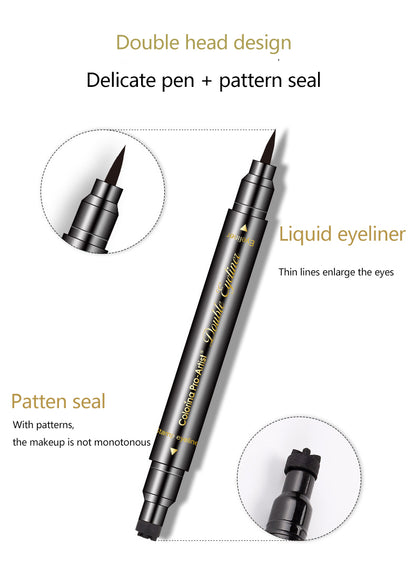 Wterproof Double head seal eyeliner pen