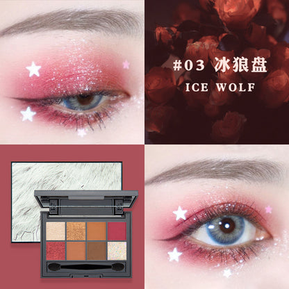 8 Colors Best Selling Black Eyeshadow Palette Eye shadow
