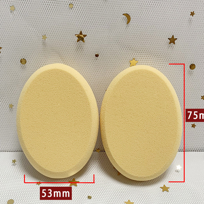 Latex-free pwder puff,Makeup Cosmetic Puffs for Compacts, Pressed Powders, Setting Powders - 2 Count (Pack of 2)