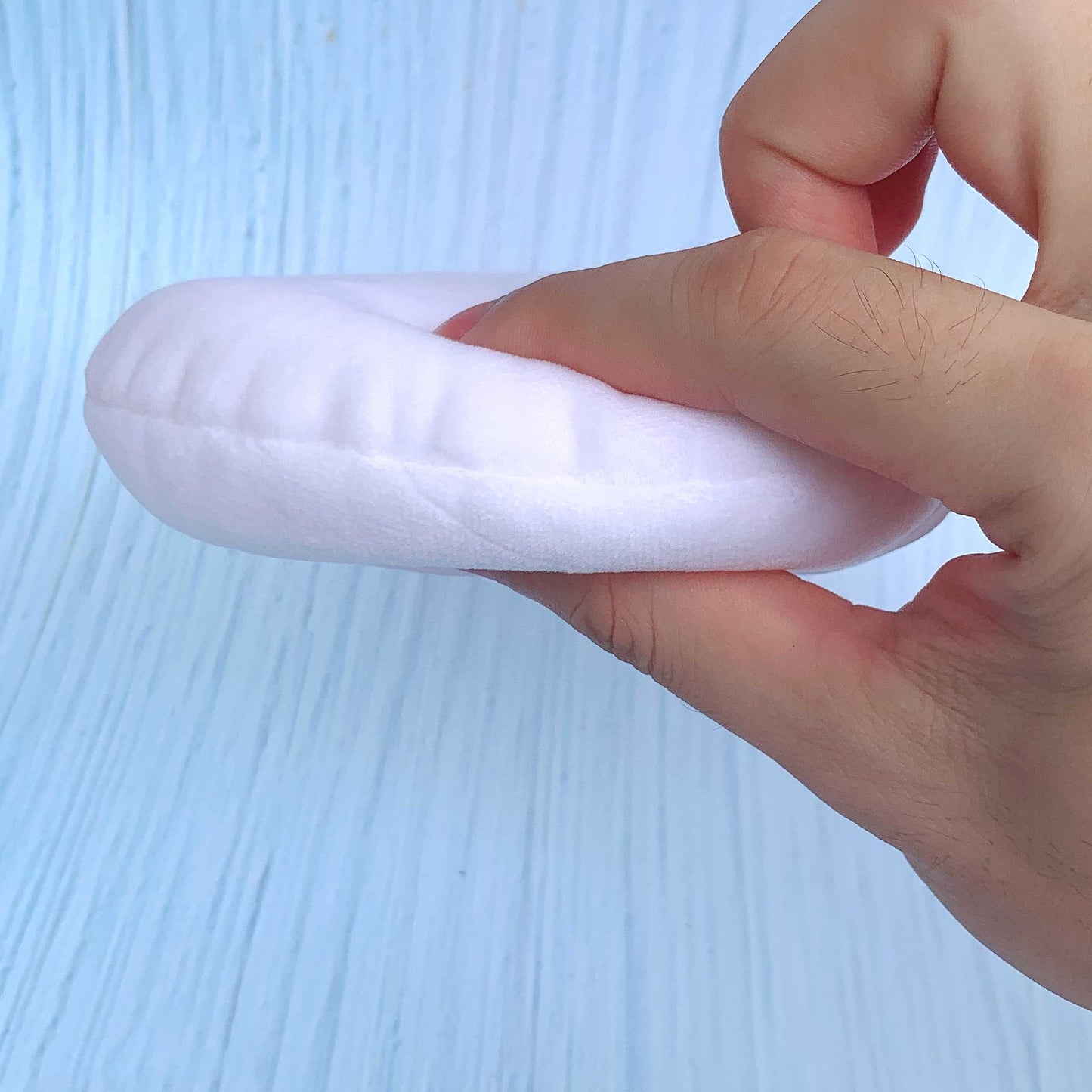 Powder Puffs - Extra Large Jumbo 5.12” - 100% Pure Cotton Soft Fluffy Washable Puff For Makeup Face Body Loose Powder Foundation