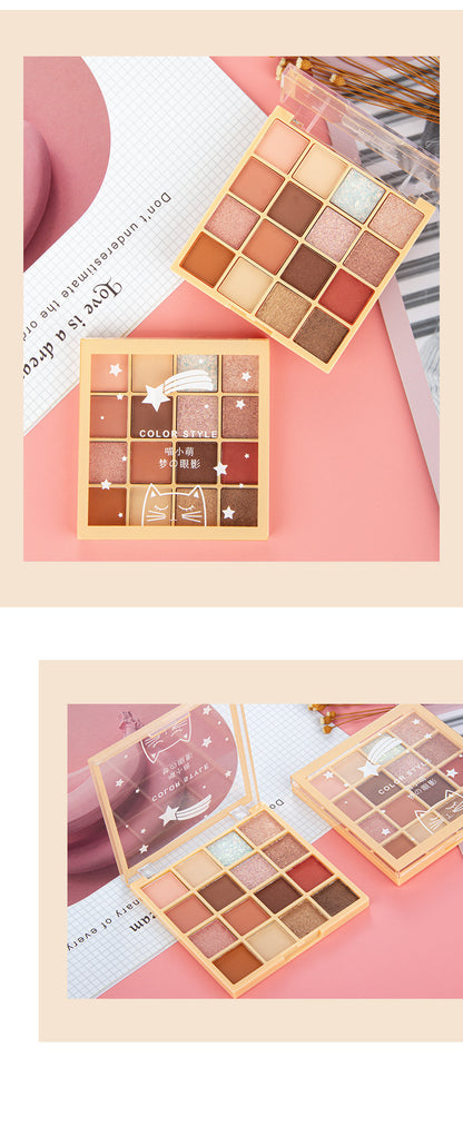 16 Colors Best Selling Black Eyeshadow Palette Eye shadow