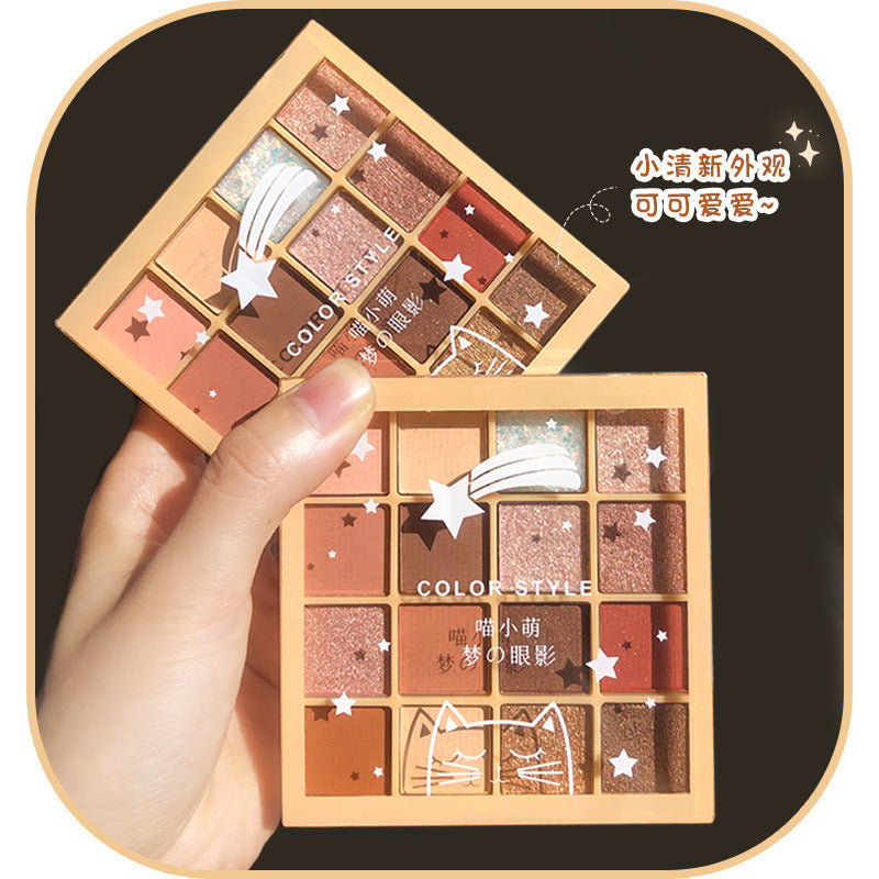 16 Colors Best Selling Black Eyeshadow Palette Eye shadow