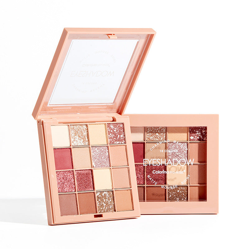 16 Colors Best Selling Black Eyeshadow Palette