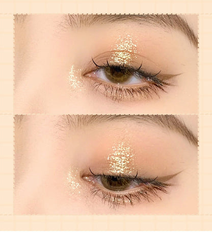 4-color sequin matte eye shadow plate