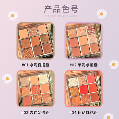 9 Colors Best Selling Black Eyeshadow Palette Eye shadow