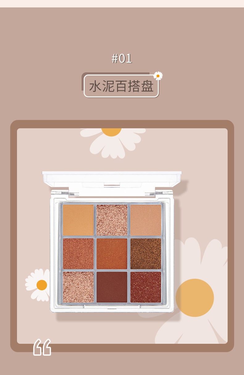 9 Colors Best Selling Black Eyeshadow Palette Eye shadow