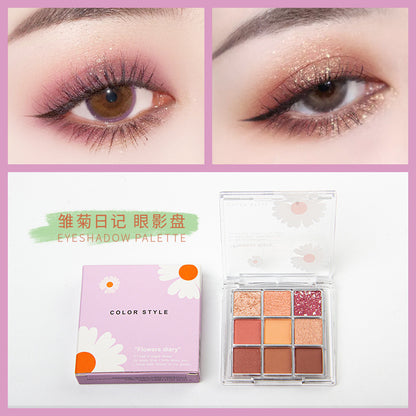 9 Colors Best Selling Black Eyeshadow Palette Eye shadow