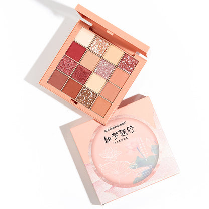 16 Colors Best Selling Black Eyeshadow Palette