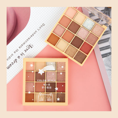 16 Colors Best Selling Black Eyeshadow Palette Eye shadow